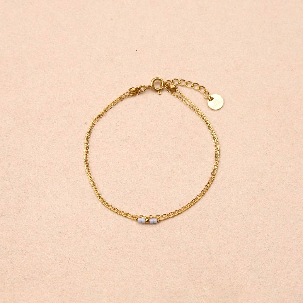Elorane Double Chain Bracelet