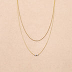 Elorane Double Chain Necklace