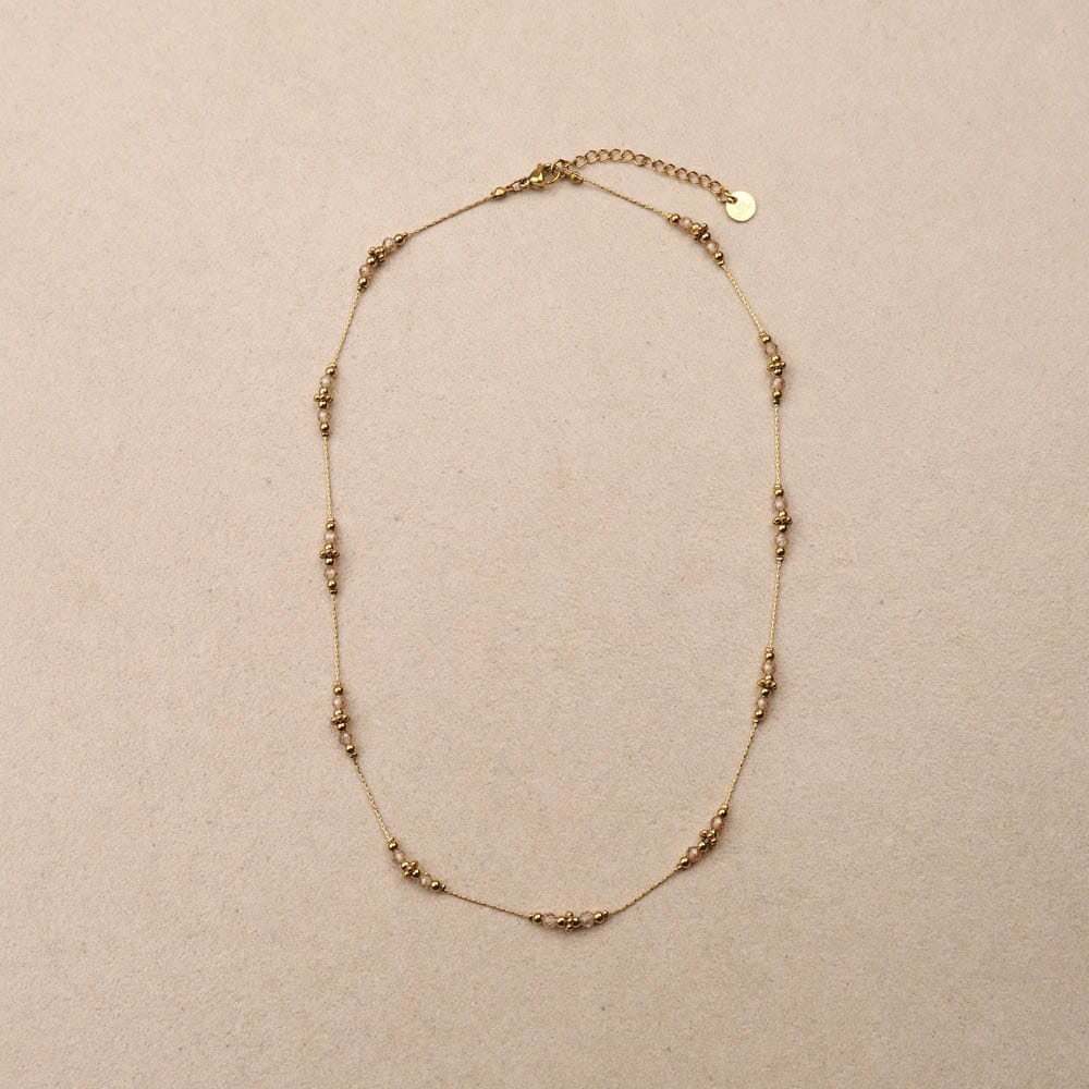 Naia Crystal Beads Necklace