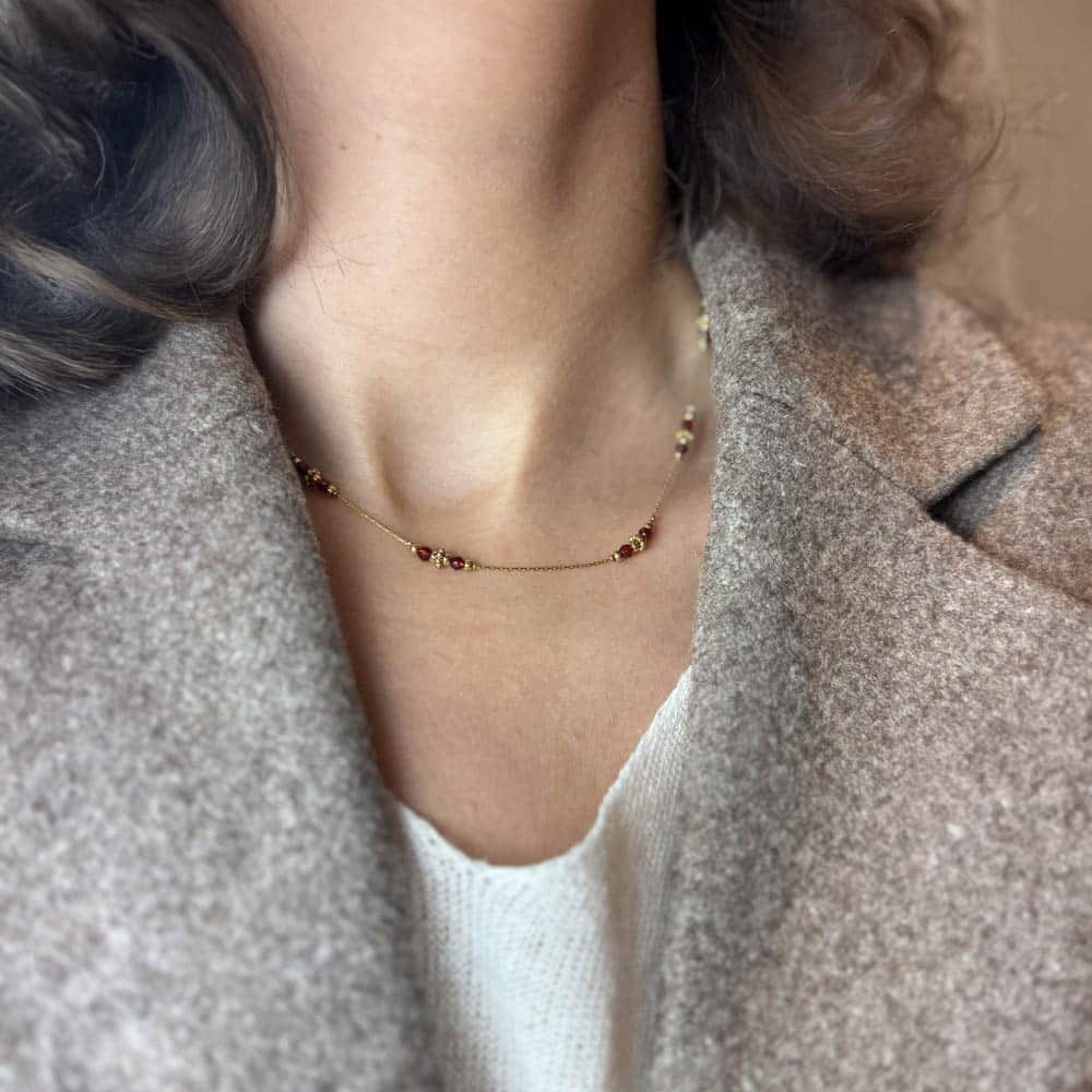 Naïa Crystal Beads Necklace