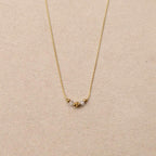Maïa Crystal Beads Middle Necklace