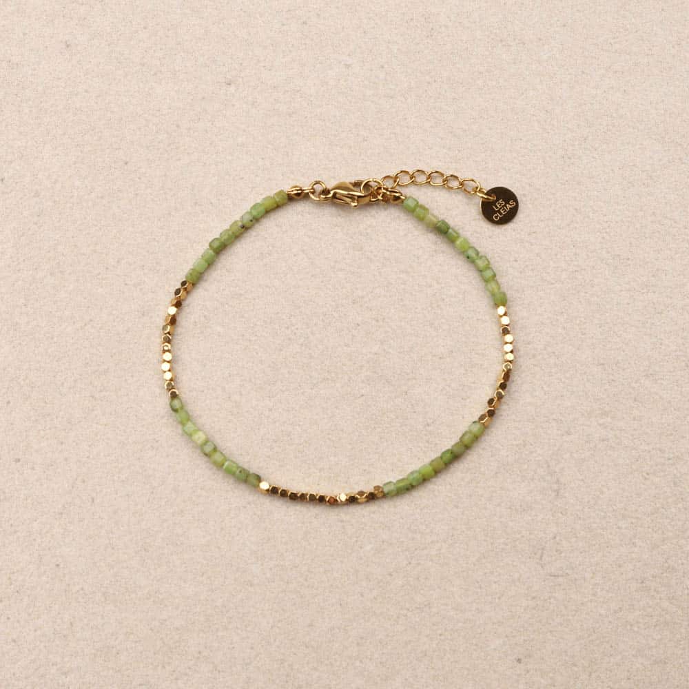 Lithosita fine cube stones Bracelet