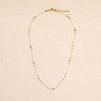 Lye Cylindrical Beads Necklace