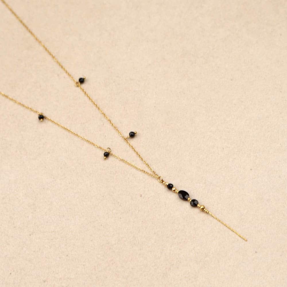 Eloana Stones Vertical Pendant Necklace
