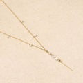 Eloana Stones Vertical Pendant Necklace