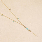 Eloana Stones Vertical Pendant Necklace