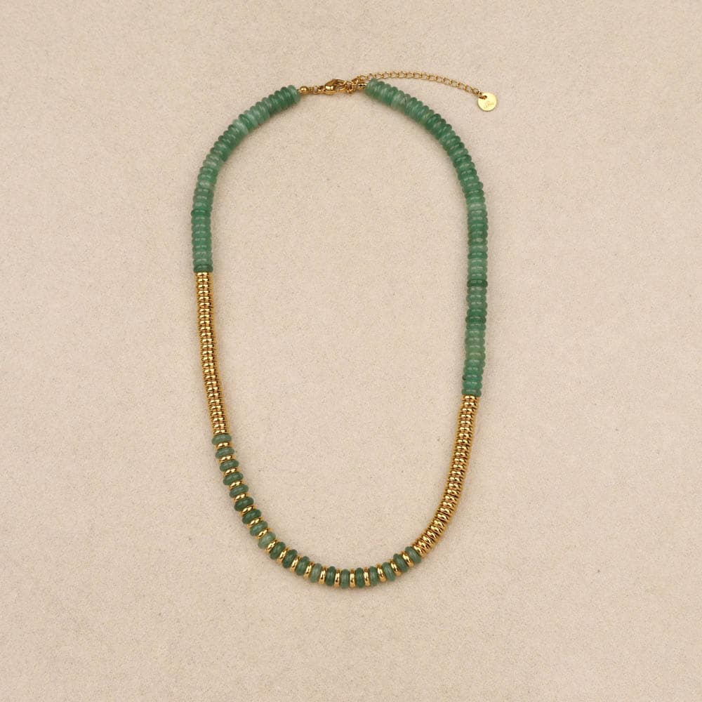 Ashie Stone Disks Necklace