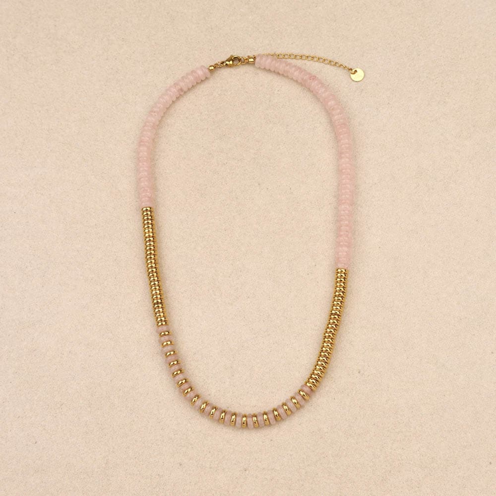 Ashie Stone Disks Necklace