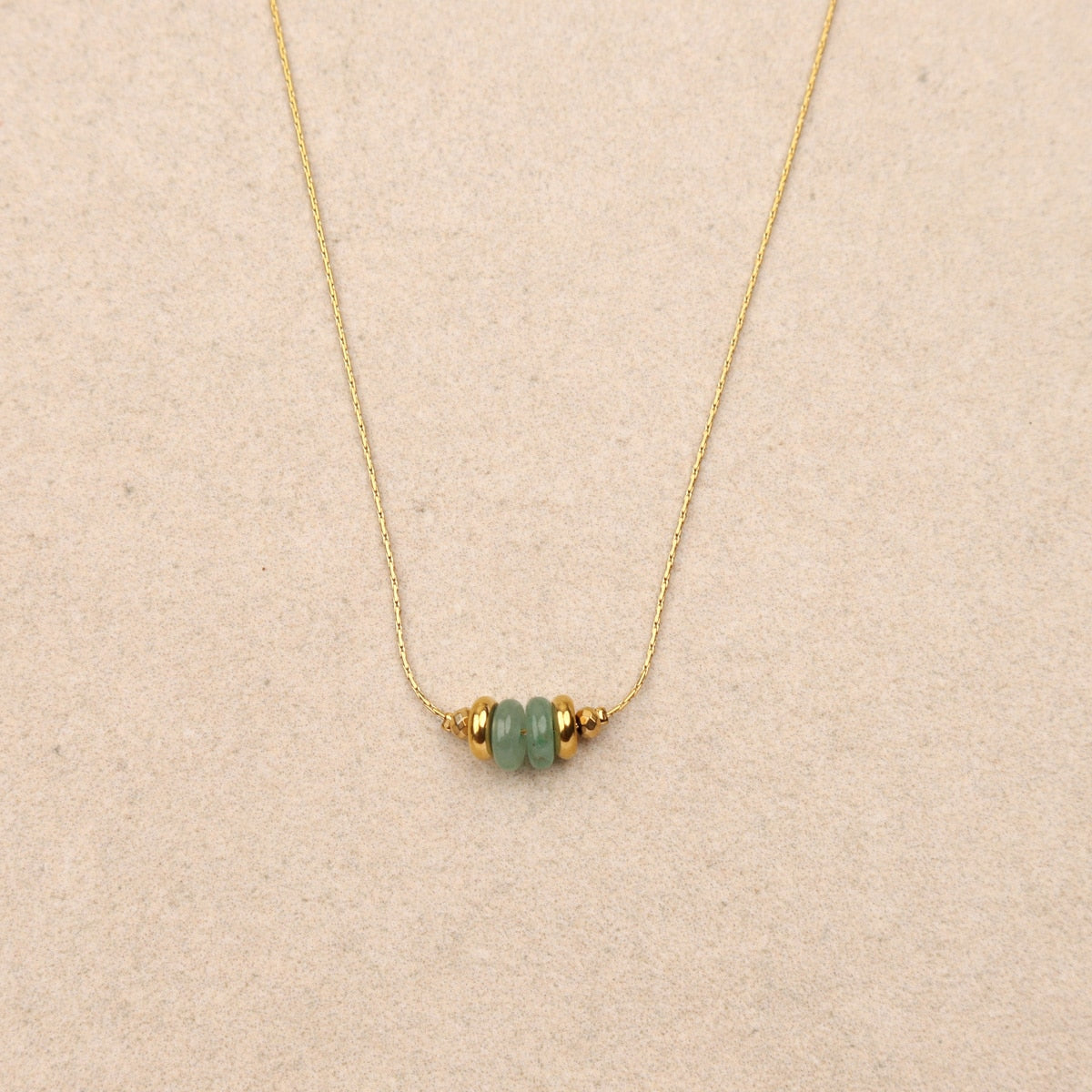 Eleora Stone Discs Necklace
