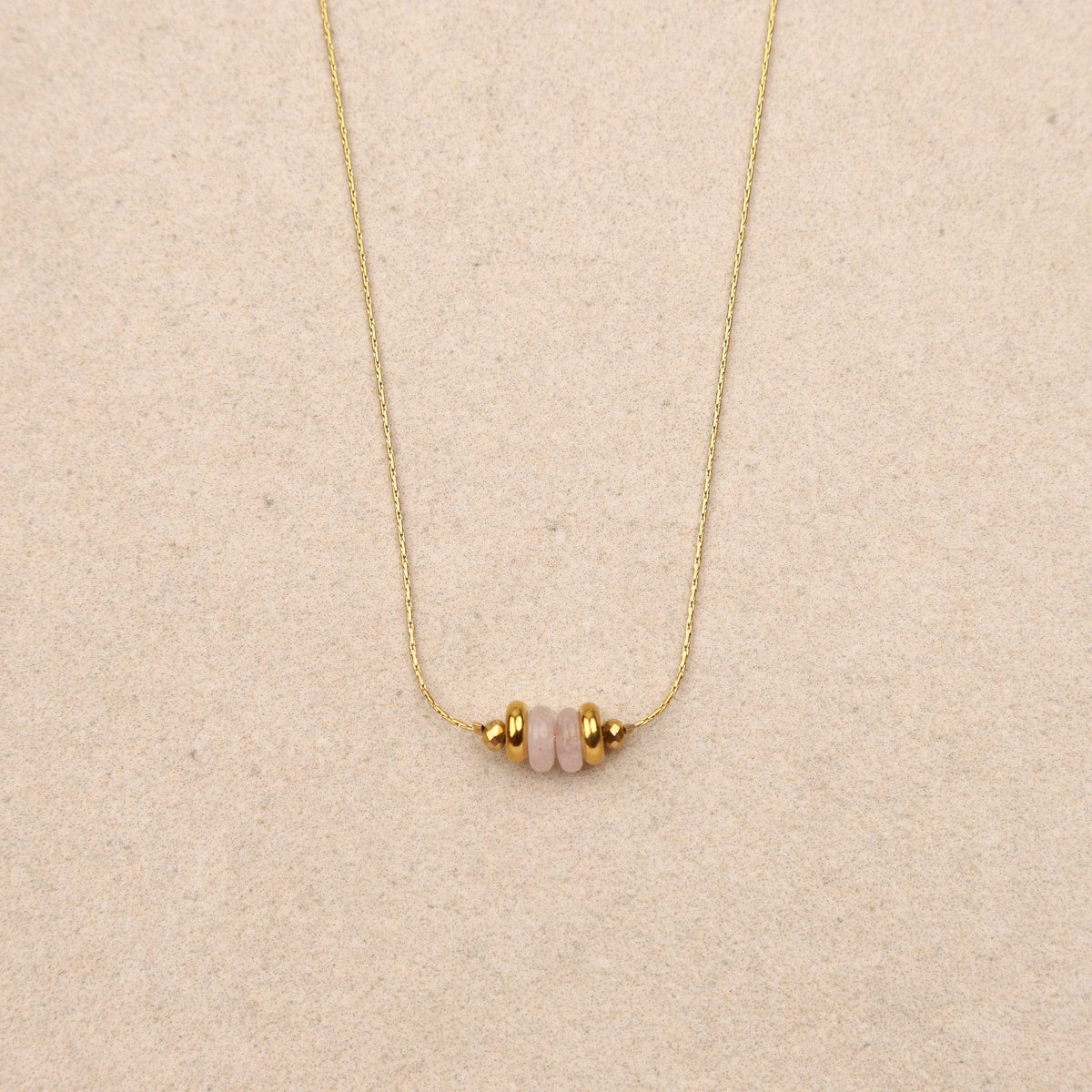 Eleora Stone Discs Necklace