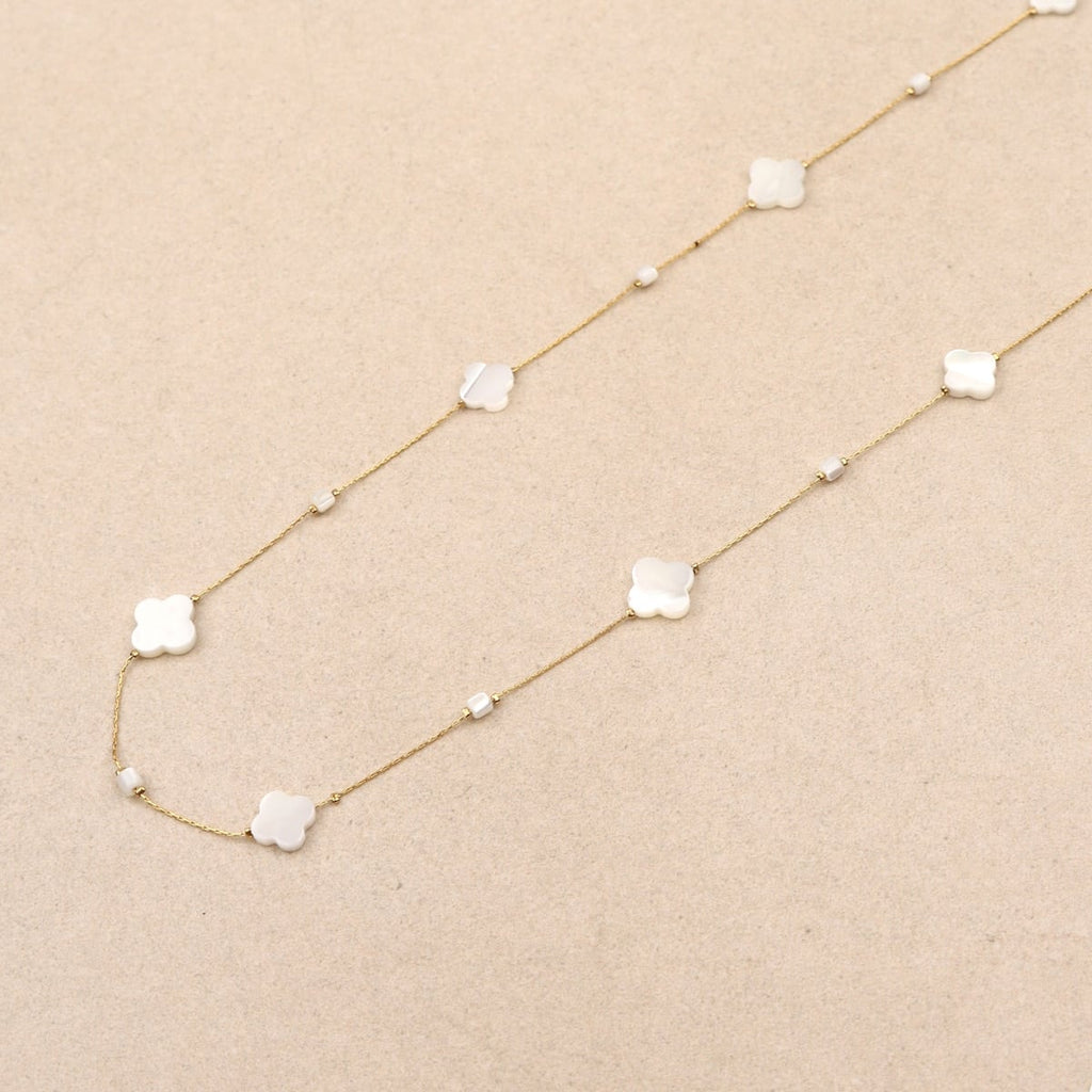 Lumine Clovers Long Necklace