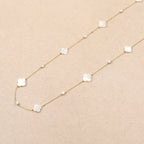Lumine Clovers Long Necklace
