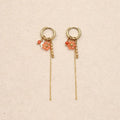 Orana Flower Chain Earrings