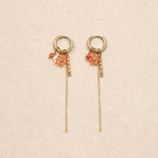 Orana Flower Chain Earrings
