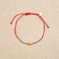Maiwen Leaf Drawstring Bracelet