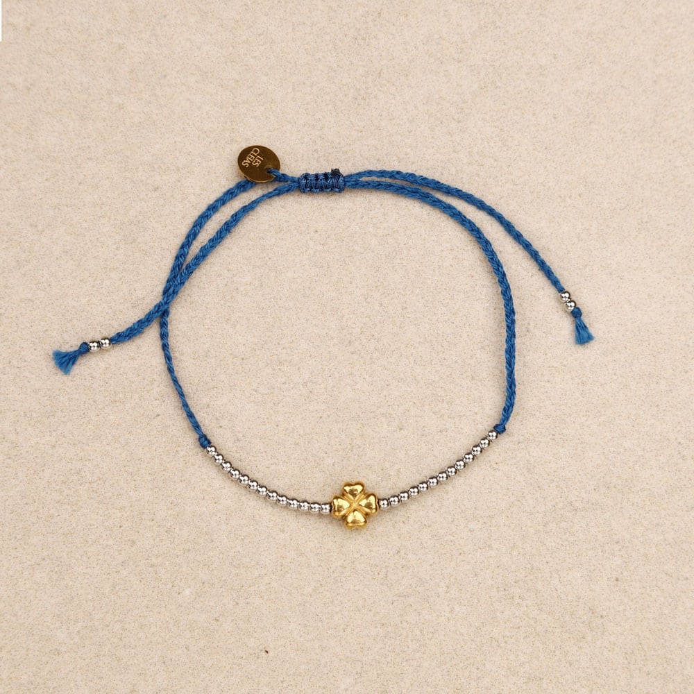 Maiwen Clover Drawstring Bracelet