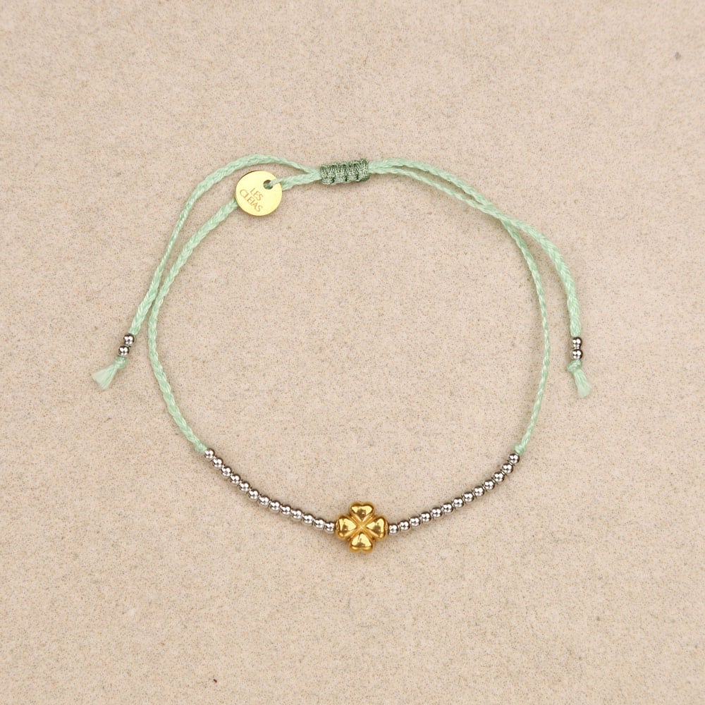 Maiwen Clover Drawstring Bracelet