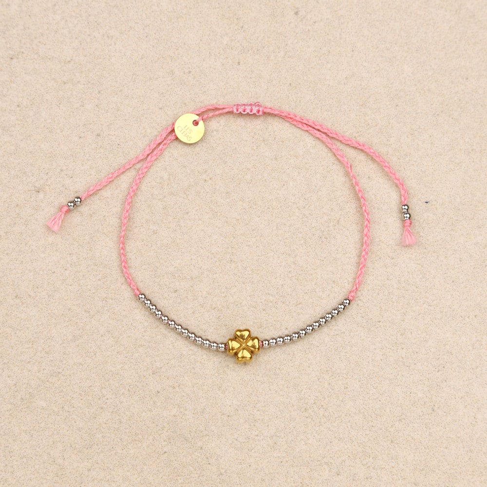 Maiwen Clover Drawstring Bracelet