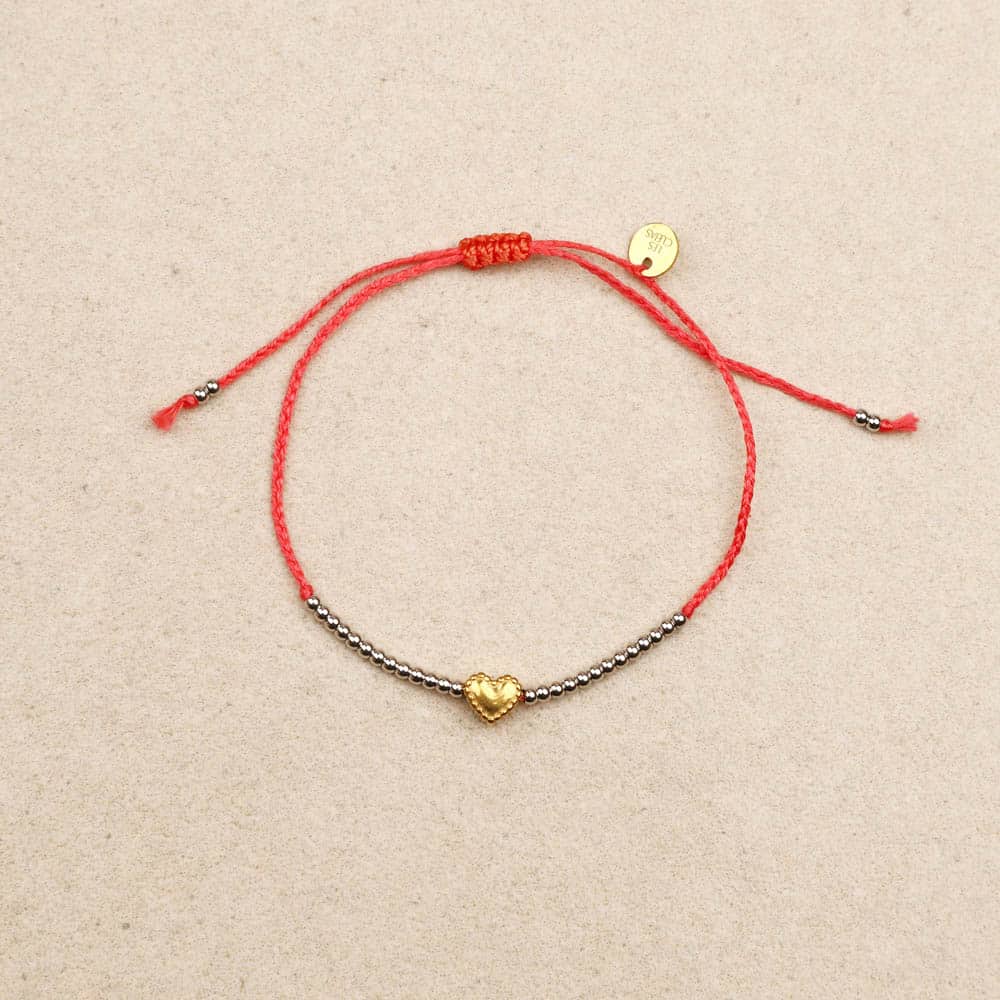 Maiwen Heart Drawstring Bracelet