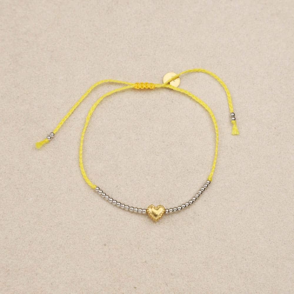 Maiwen Heart Drawstring Bracelet