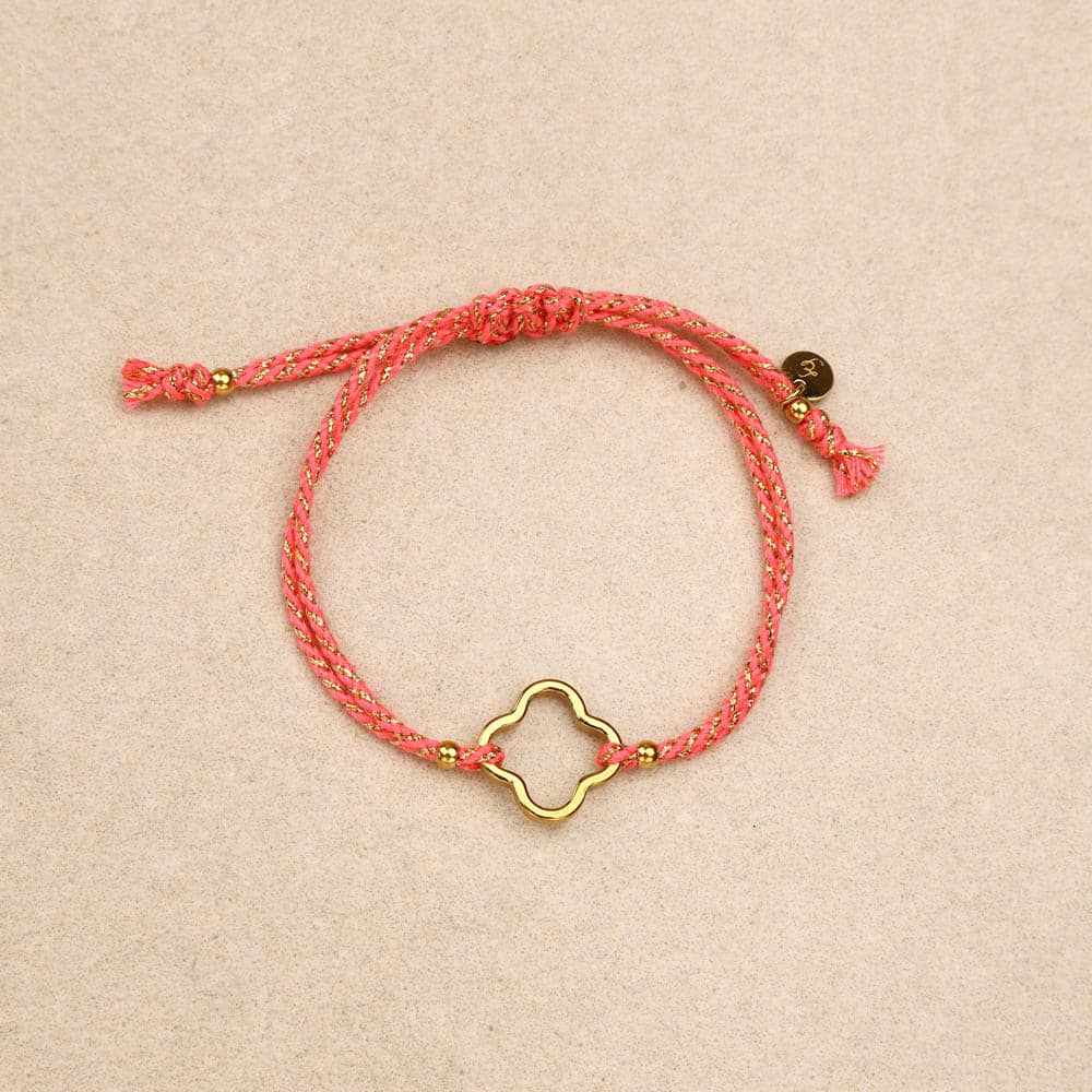 Sole Trefle Clover Drawstring Bracelet