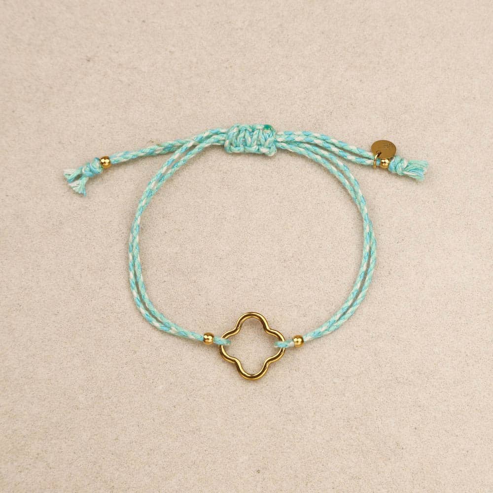 Sole Trefle Clover Drawstring Bracelet