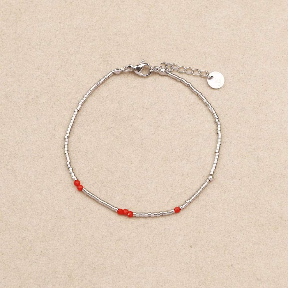 Linais Silver Beads Bracelet