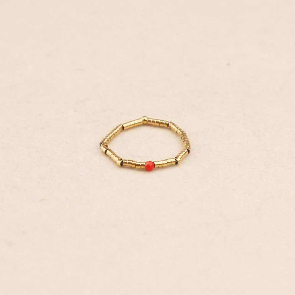 Linais Gold Beads Ring