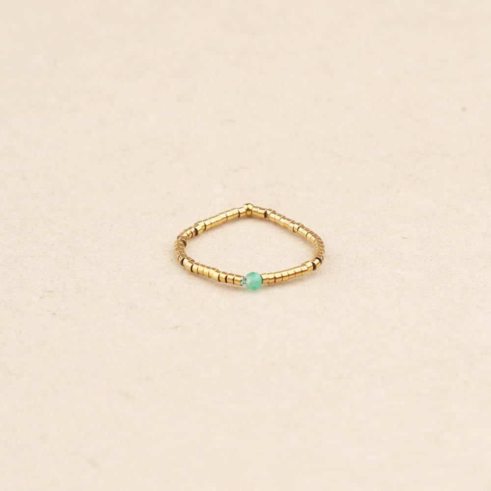 Linais Gold Beads Ring