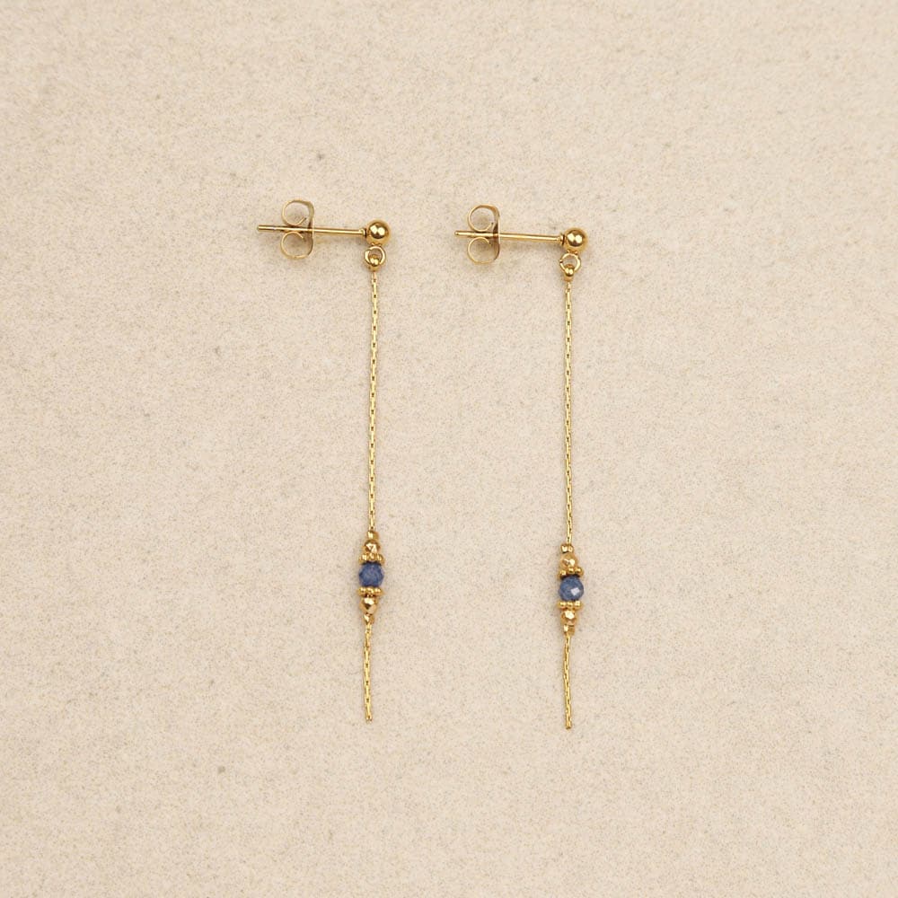 Noyau Crystal At The Tip Earrings
