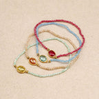 Les Cleias Aelise Crystal Elastic Bracelet 
