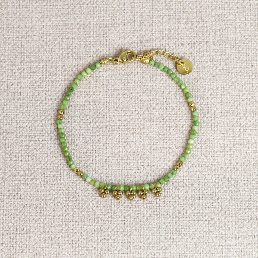 Akar olive Stones Beads Bracelet