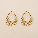 Amarilis oval flowers Earrings