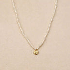 Ameline ex-voto heart pearls Necklace