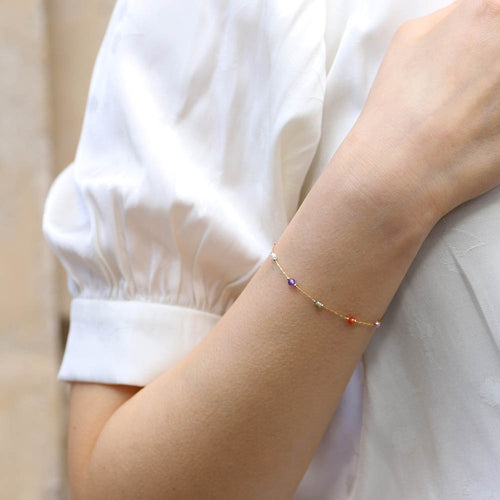 Bibi crystal beads bracelet