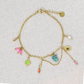 Brianna Frame Charms Bracelet