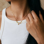 Celestina star light charms Necklace