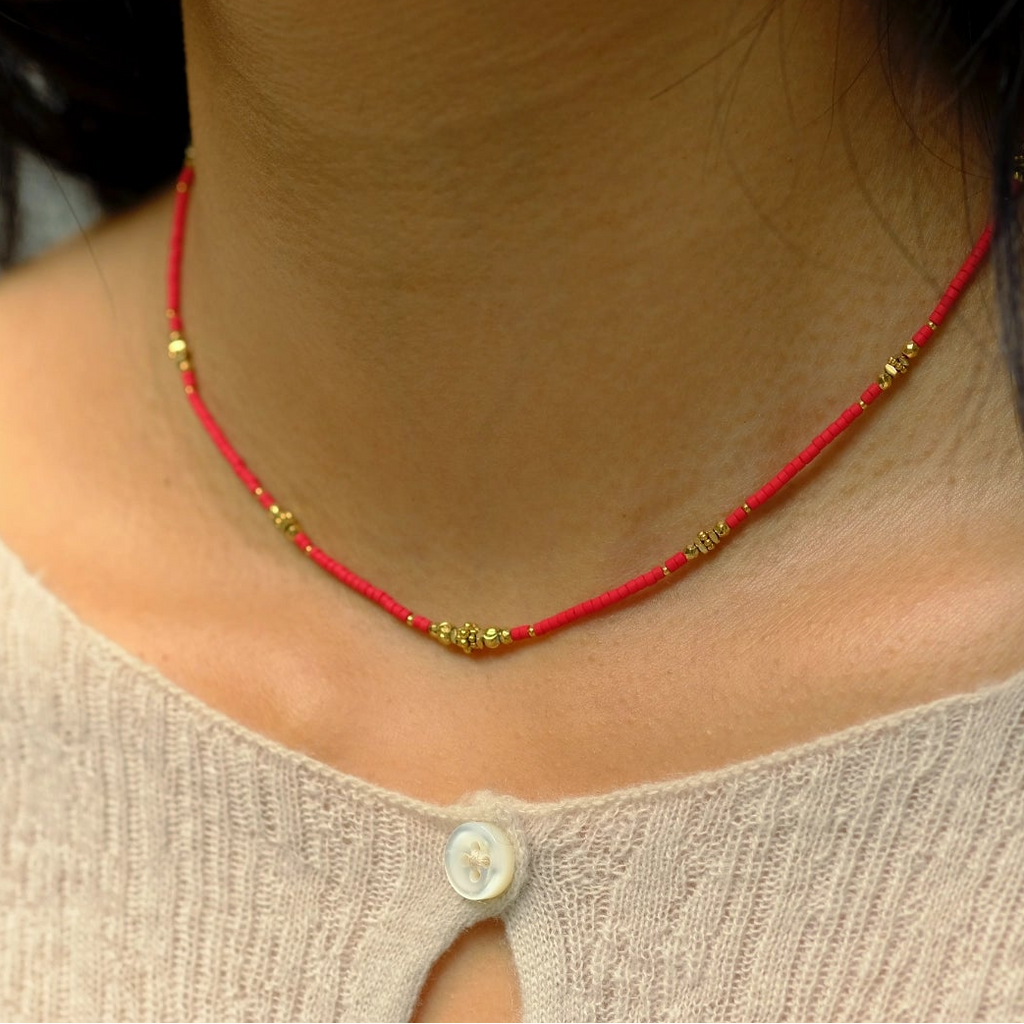 Kimi Miyuki beads Necklace