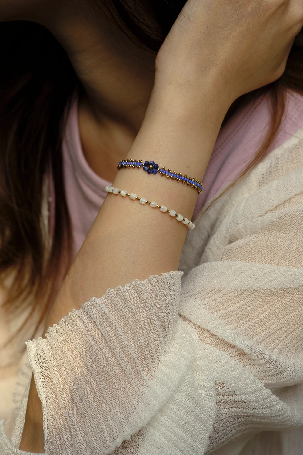 Fleurine flower Daysie Bracelet