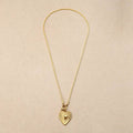 Elyna heart snake chain Necklace
