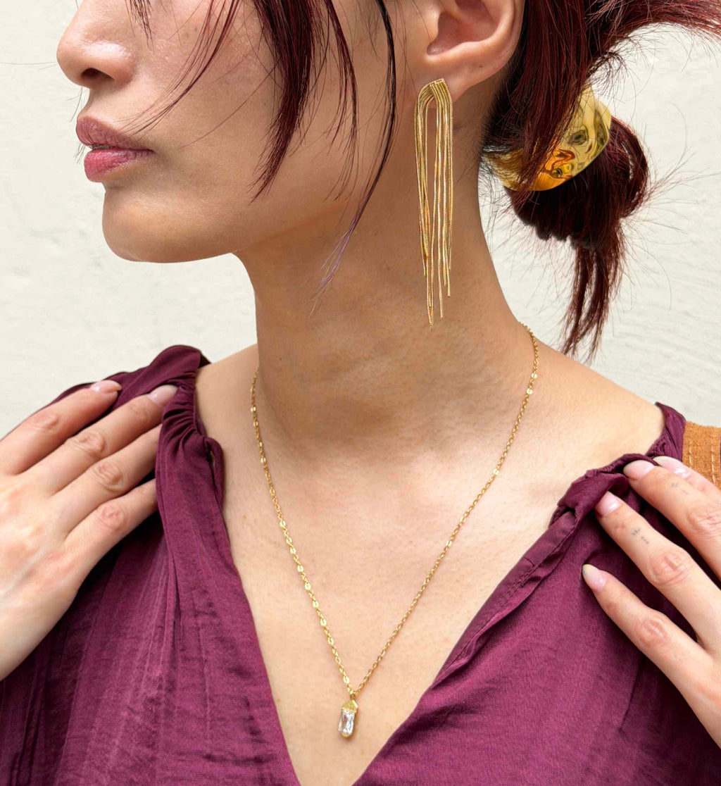 Eclara Hexagonal Necklace
