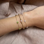 Layana Strings Of Beads 1 Stone Bracelet