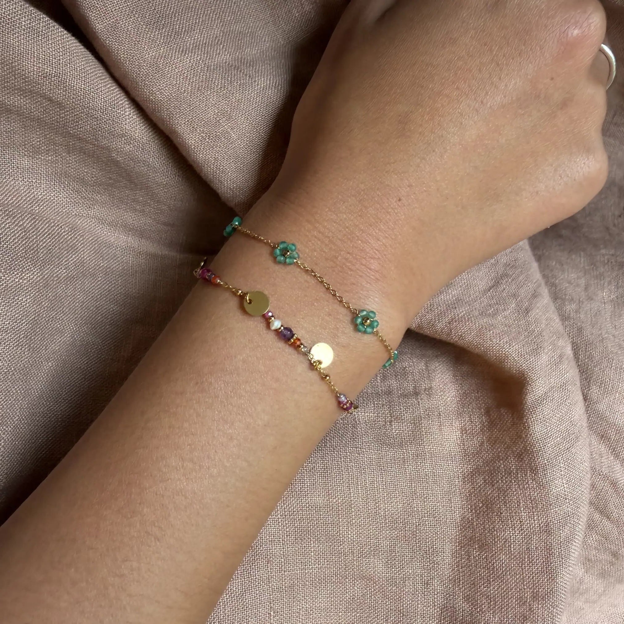 Elenya fine stones pearl Bracelet