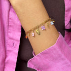 Oshun Double-row Grapes Bracelet