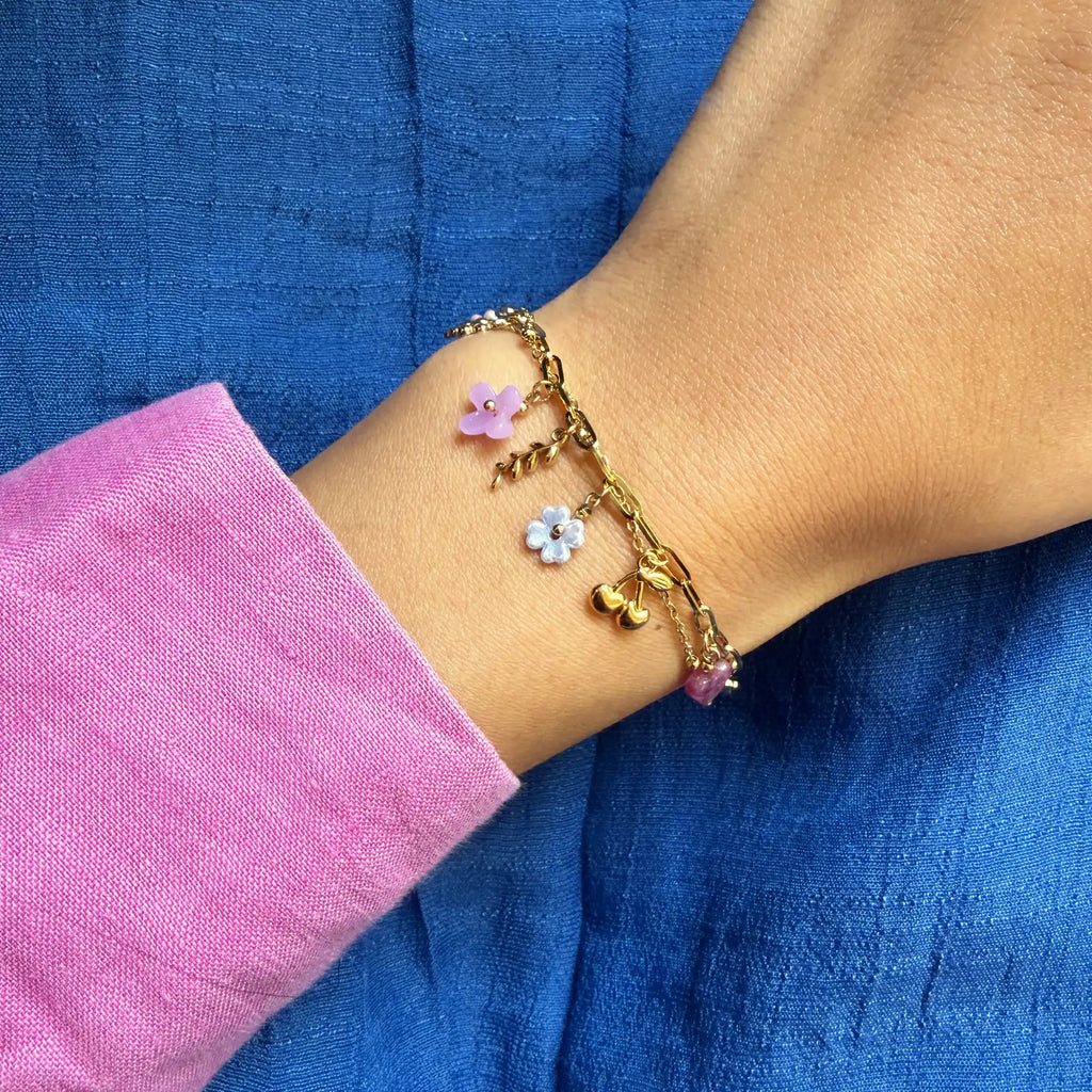Oshun Double-row Grapes Bracelet