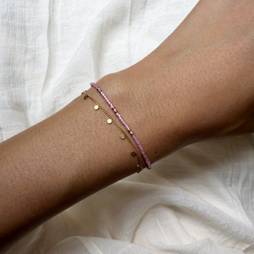 Sofa 2-Row Miyuki beads Bracelet