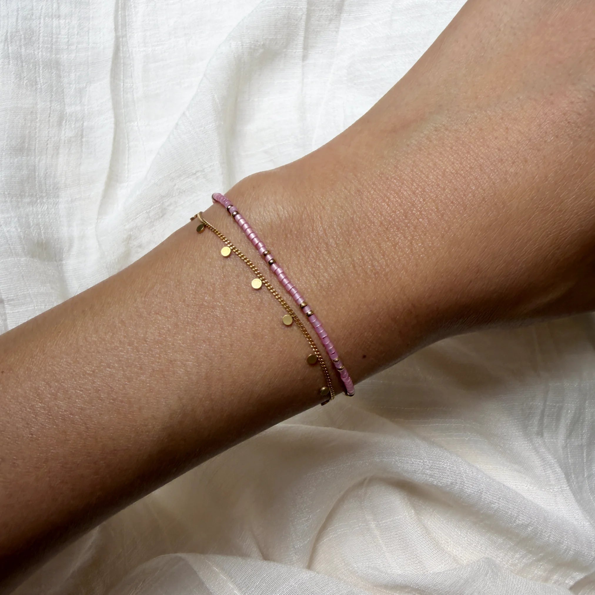 Sofa 2-Row Miyuki beads Bracelet