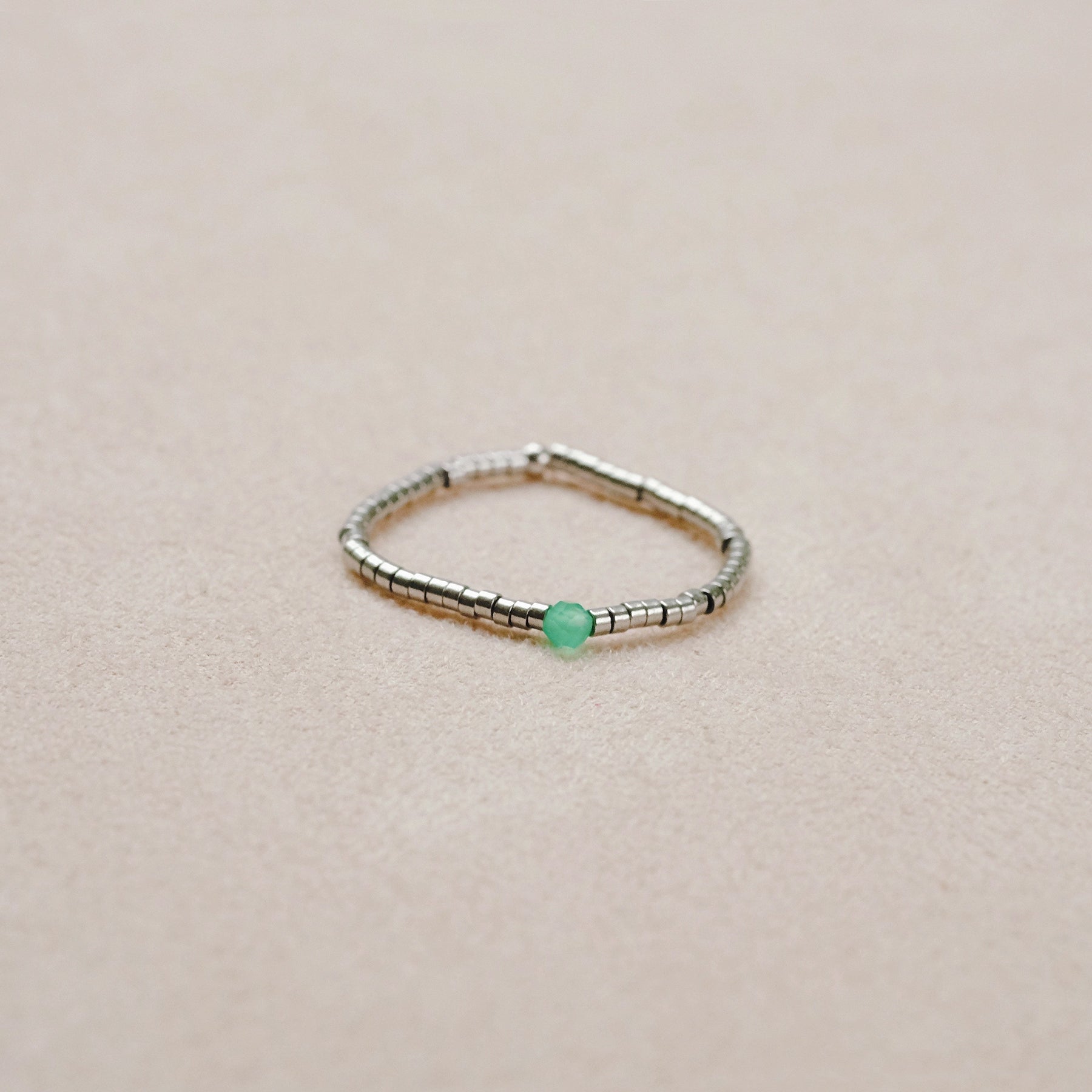 Linais Silver Beads Ring