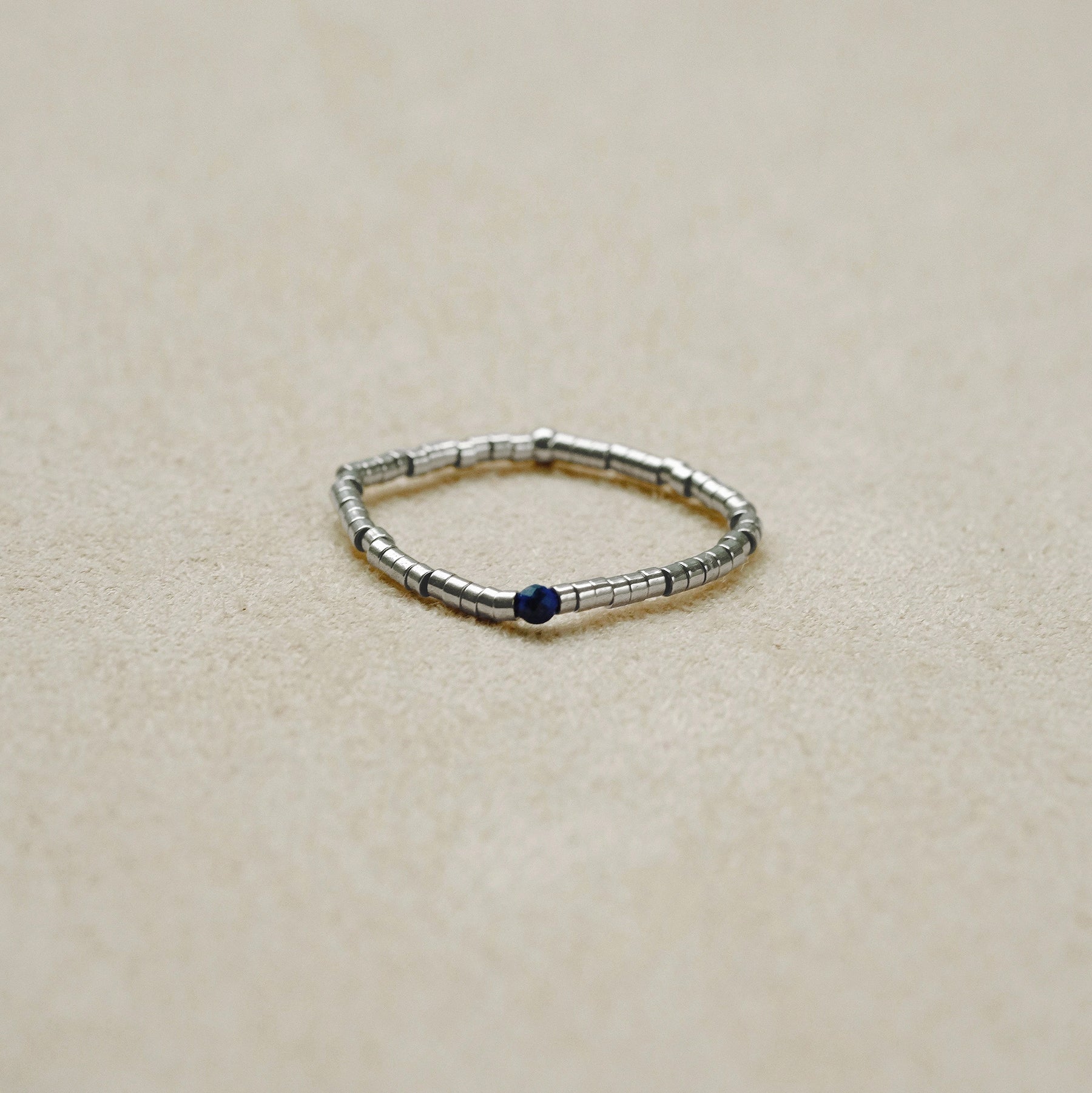 Linais Silver Beads Ring
