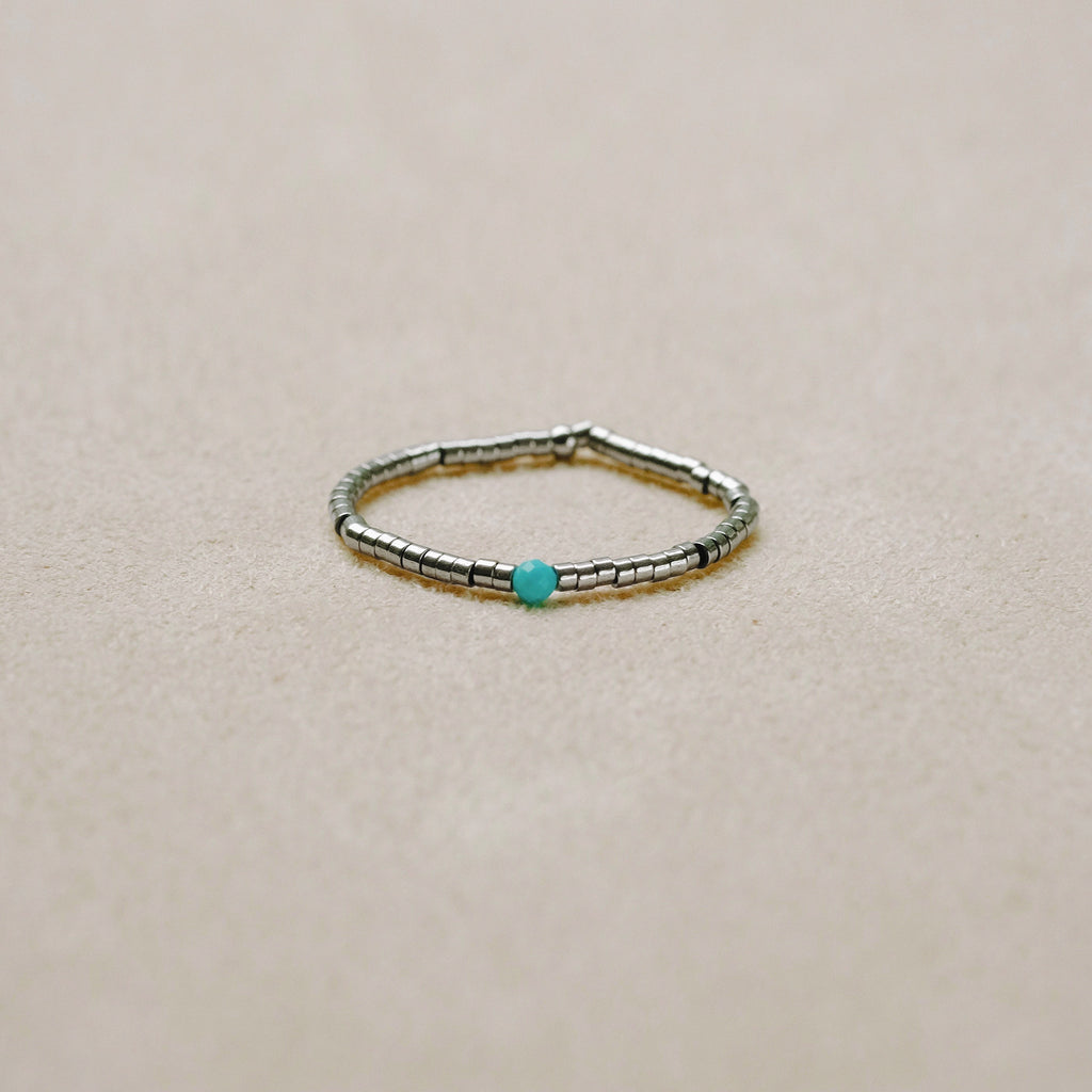 Linais Silver Beads Ring
